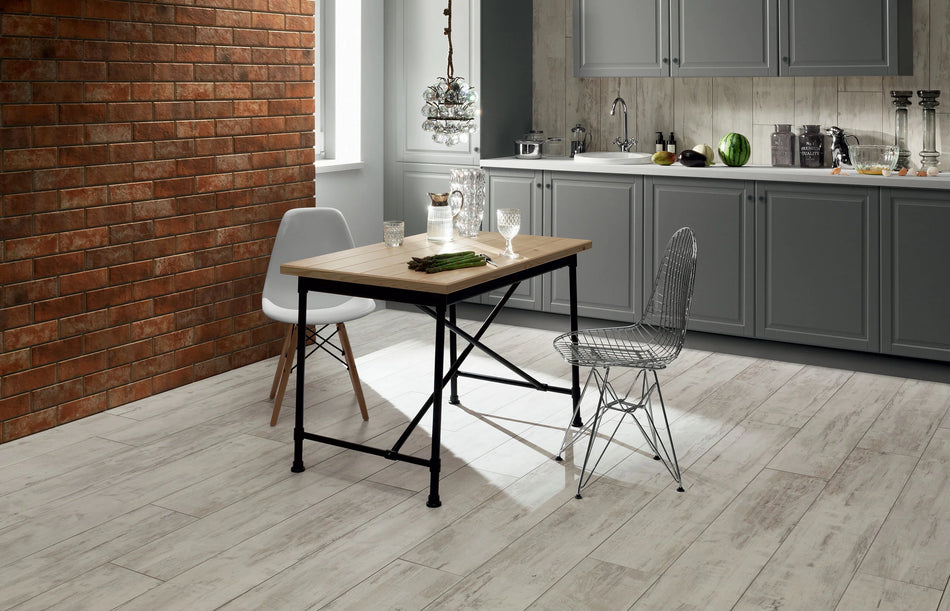 Wood Work White Wood Look Tile