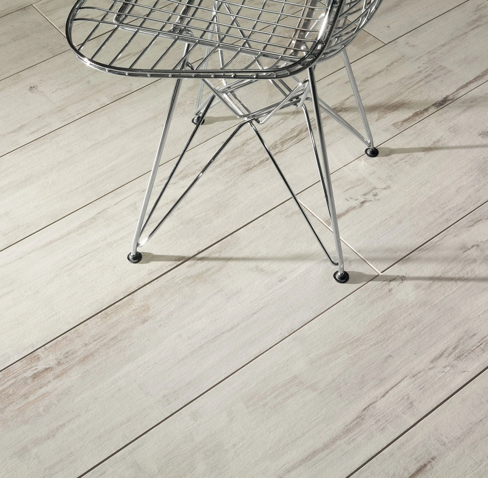 Wood Work White Wood Look Tile