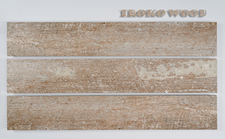 Iroko Wood Look Tile